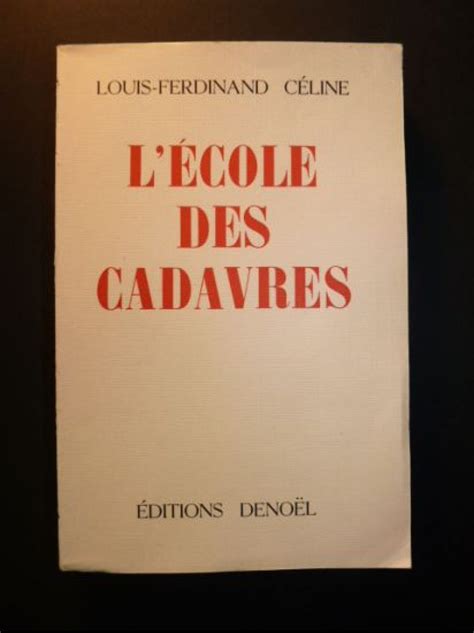 L’ÉCOLE DES CADAVRES 